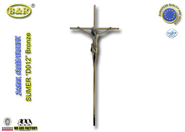 Определять размер Реф 45*18км никакое украшение гроба креста и распятия античного бронзового цвета Д012 католическое