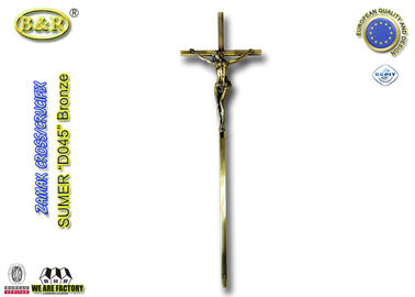 крест цинка католика 56.7*15.8км для бронзы антиквариата стиля распятия замак украшения Д045 гроба металла европейской