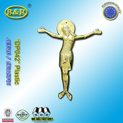 качество  Casket Plastic Decoration Coffin Lid Jesus Ref No DP042 size 22x26.5cm plastico cristo jesus завод